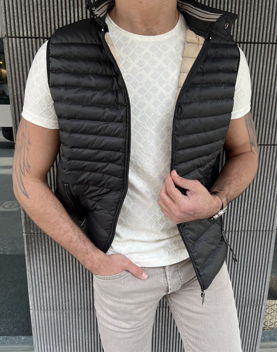 Zipper Detailed Slim Fit Vest ürünü OUTERWEAR kategorisinde sizleri bekliyor.
