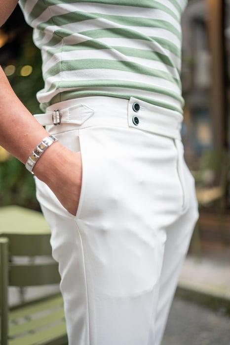 Özel Tasarım Kemer Detaylı Slim Fit Kumaş Pantolon Ekru ürünü KUMAŞ PANTOLON kategorisinde sizleri bekliyor.