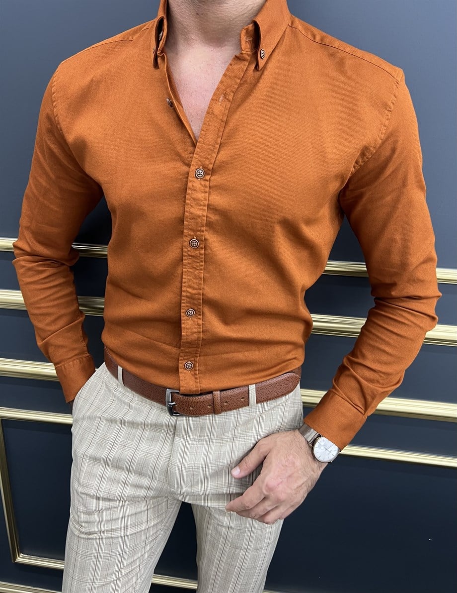 Pitikare Desenli Slim Fit Gömlek ürünü ÜST GİYİM kategorisinde sizleri bekliyor.