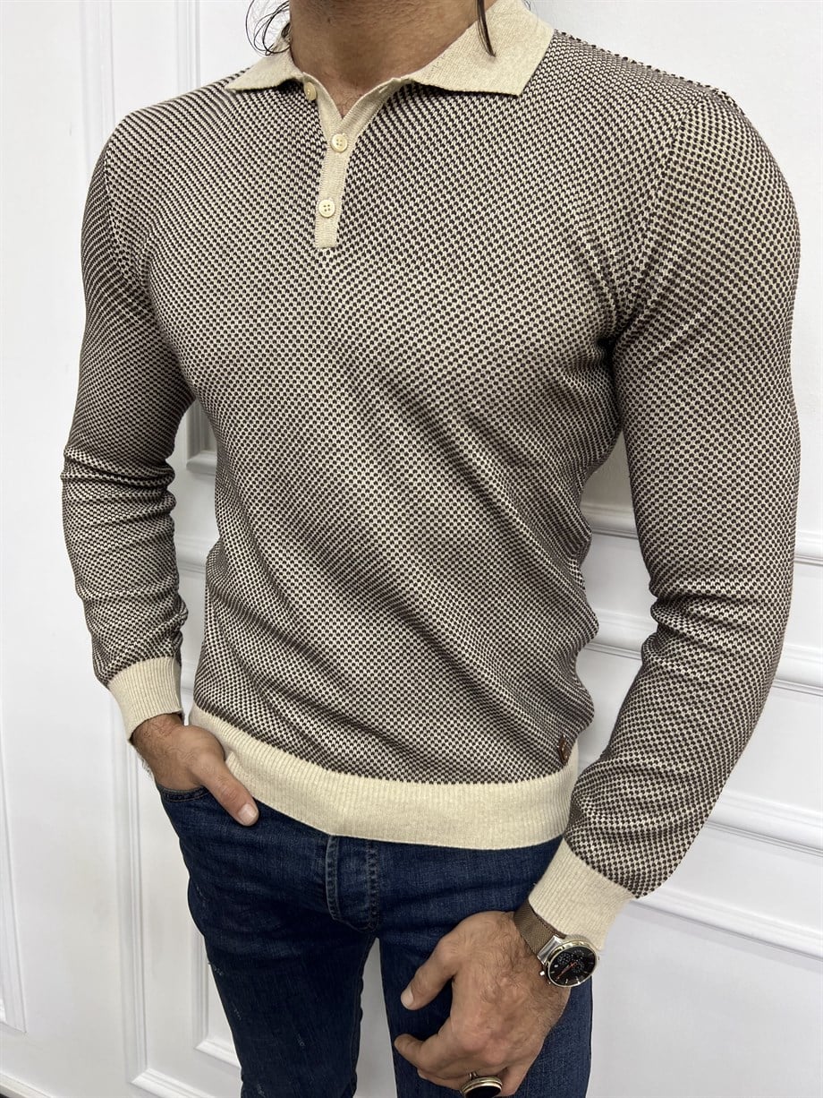 Polo Neck Knitwear Sweater ürünü TOP CLOTHING kategorisinde sizleri bekliyor.