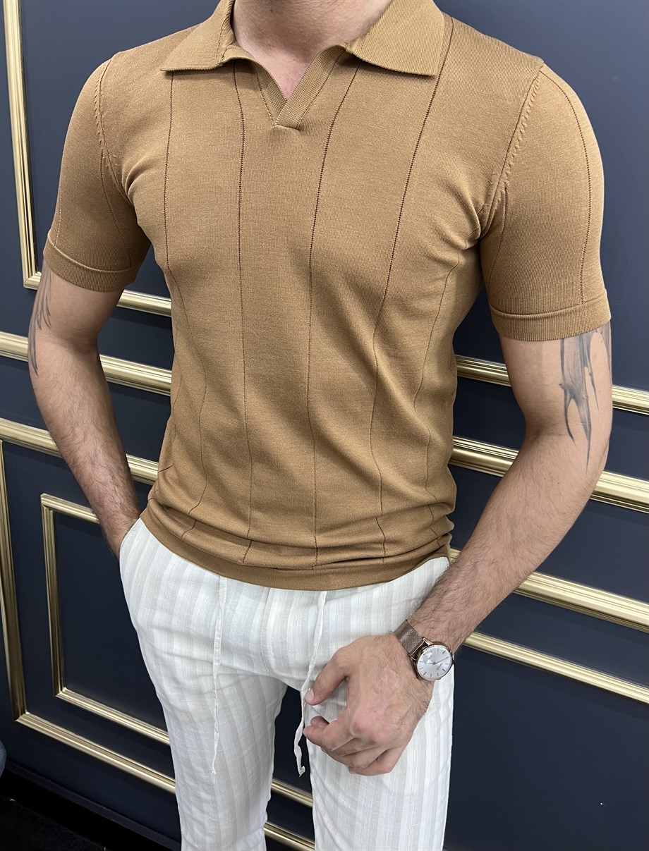 Slim Fit Polo Yaka T-Shirt ürünü ÜST GİYİM kategorisinde sizleri bekliyor.