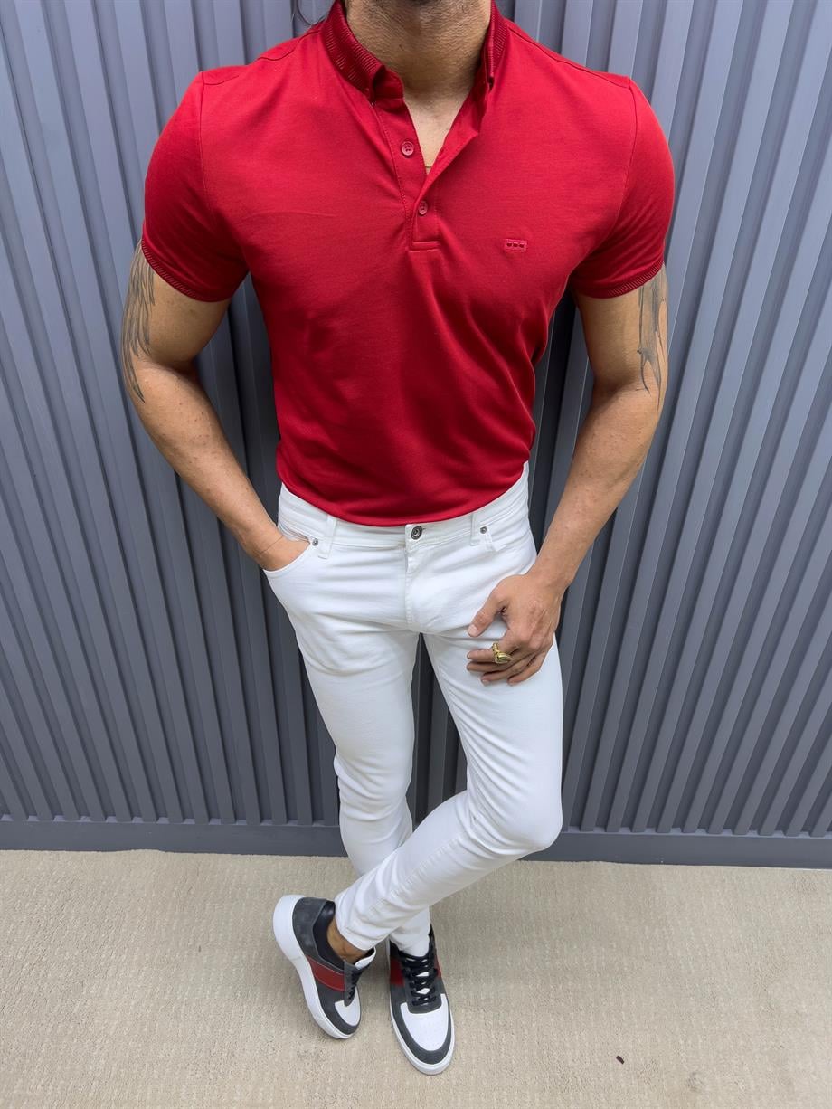 Slim Fit Polo Neck Tshirt ürünü TOP CLOTHING kategorisinde sizleri bekliyor.