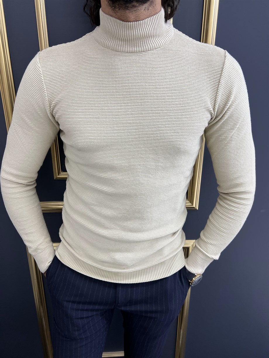 Slim Fit Half Turtleneck Sweater ürünü TOP CLOTHING kategorisinde sizleri bekliyor.