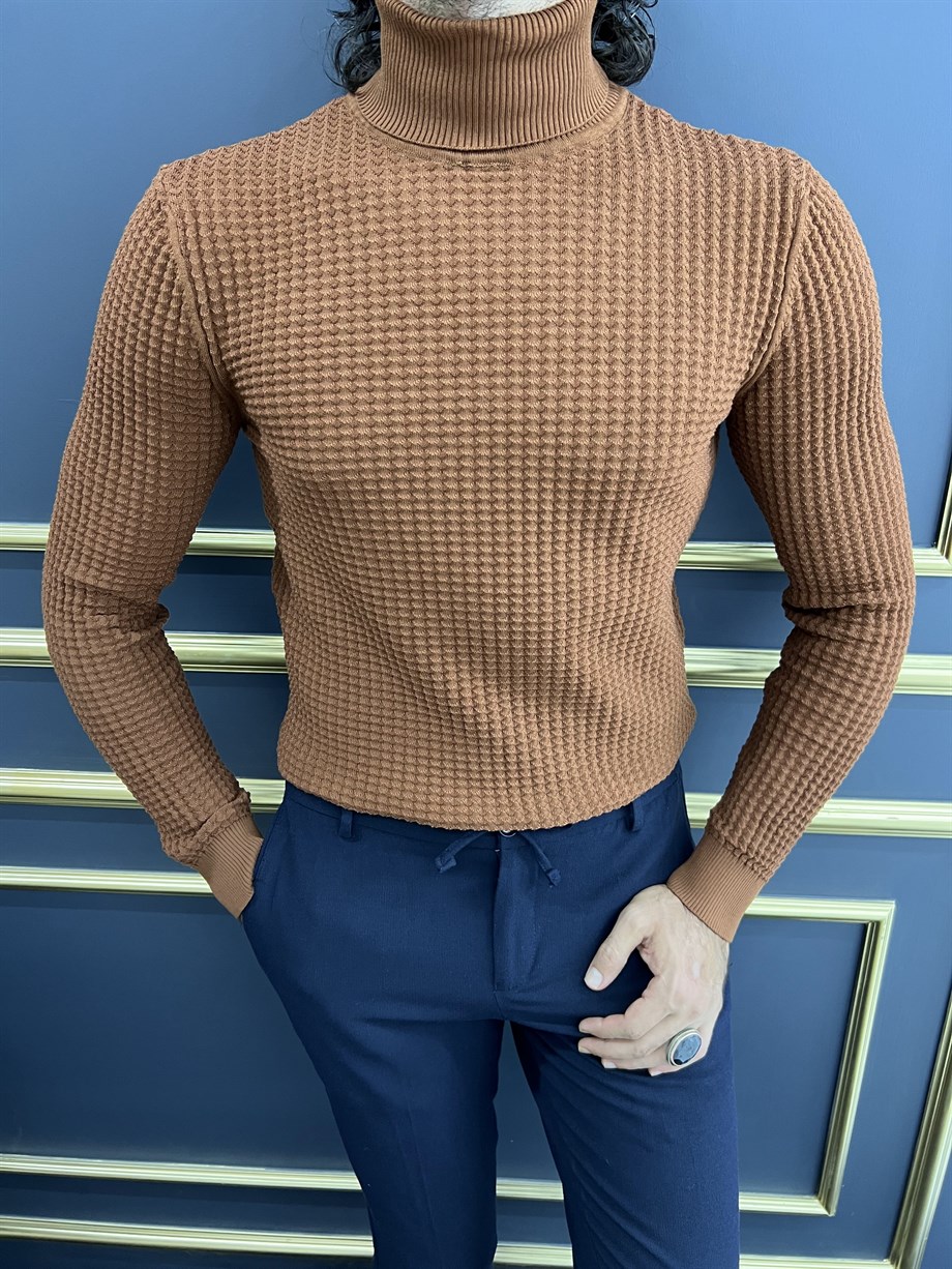 Full Neck Knit Patterned Knitwear ürünü TOP CLOTHING kategorisinde sizleri bekliyor.