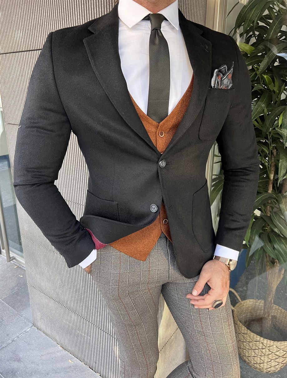 Bag Pocket Mono Collar Wool Jacket ürünü OUTERWEAR kategorisinde sizleri bekliyor.