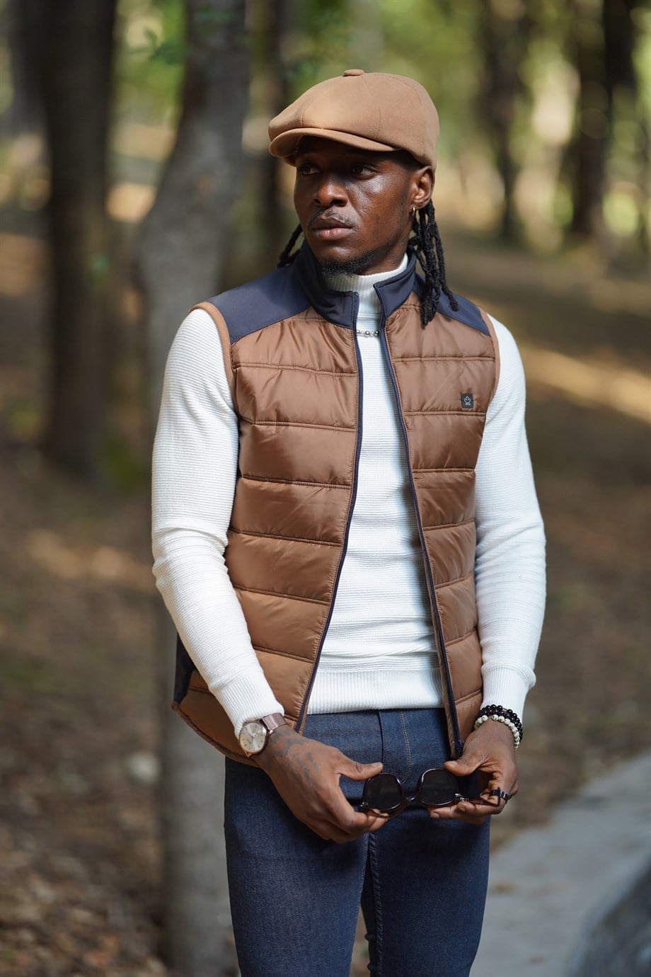 Side Pocket Detailed Slim Fit Vest ürünü OUTERWEAR kategorisinde sizleri bekliyor.