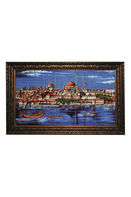 Tile With İstanbul Seen