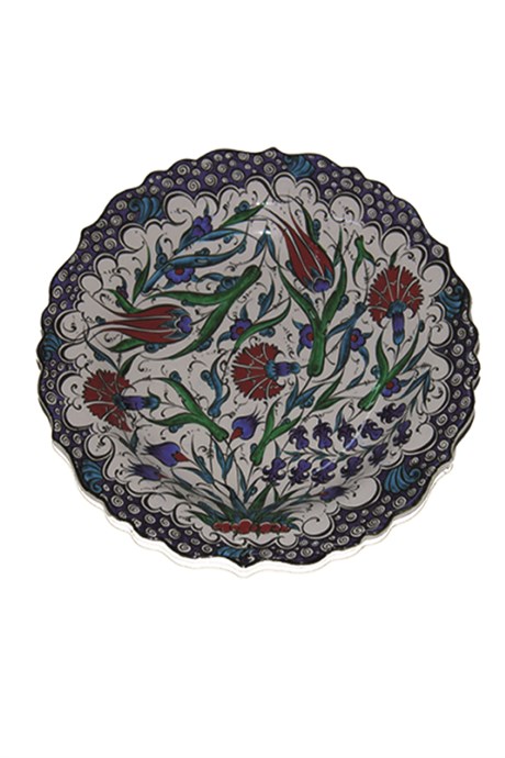 Plate with Tulip and Carnation