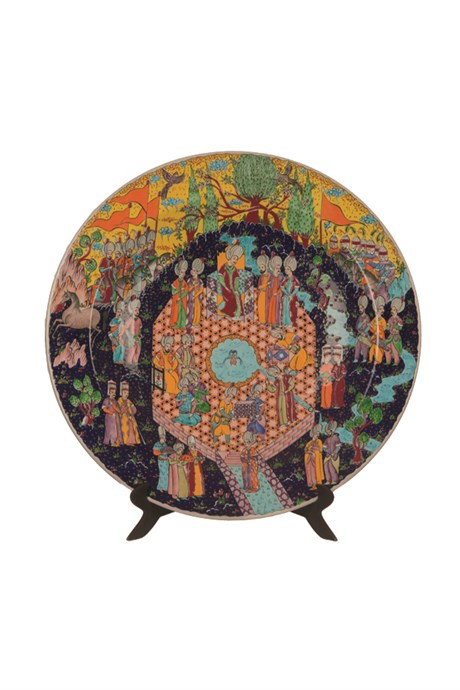 Ottoman Miniature Designed Plate