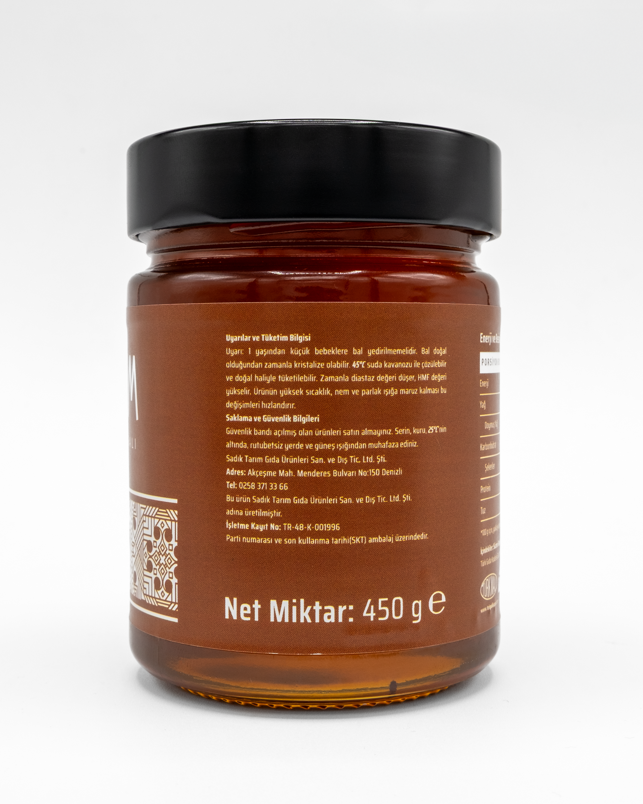 Tripolium Süzme Salgı Çam Balı – 450 g