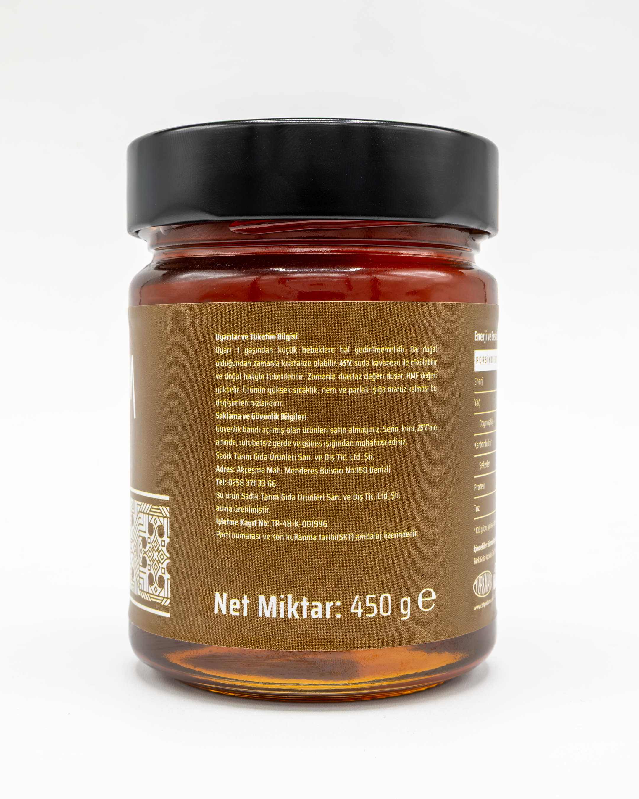 Tripolium Süzme Hayıt Balı – 450 g