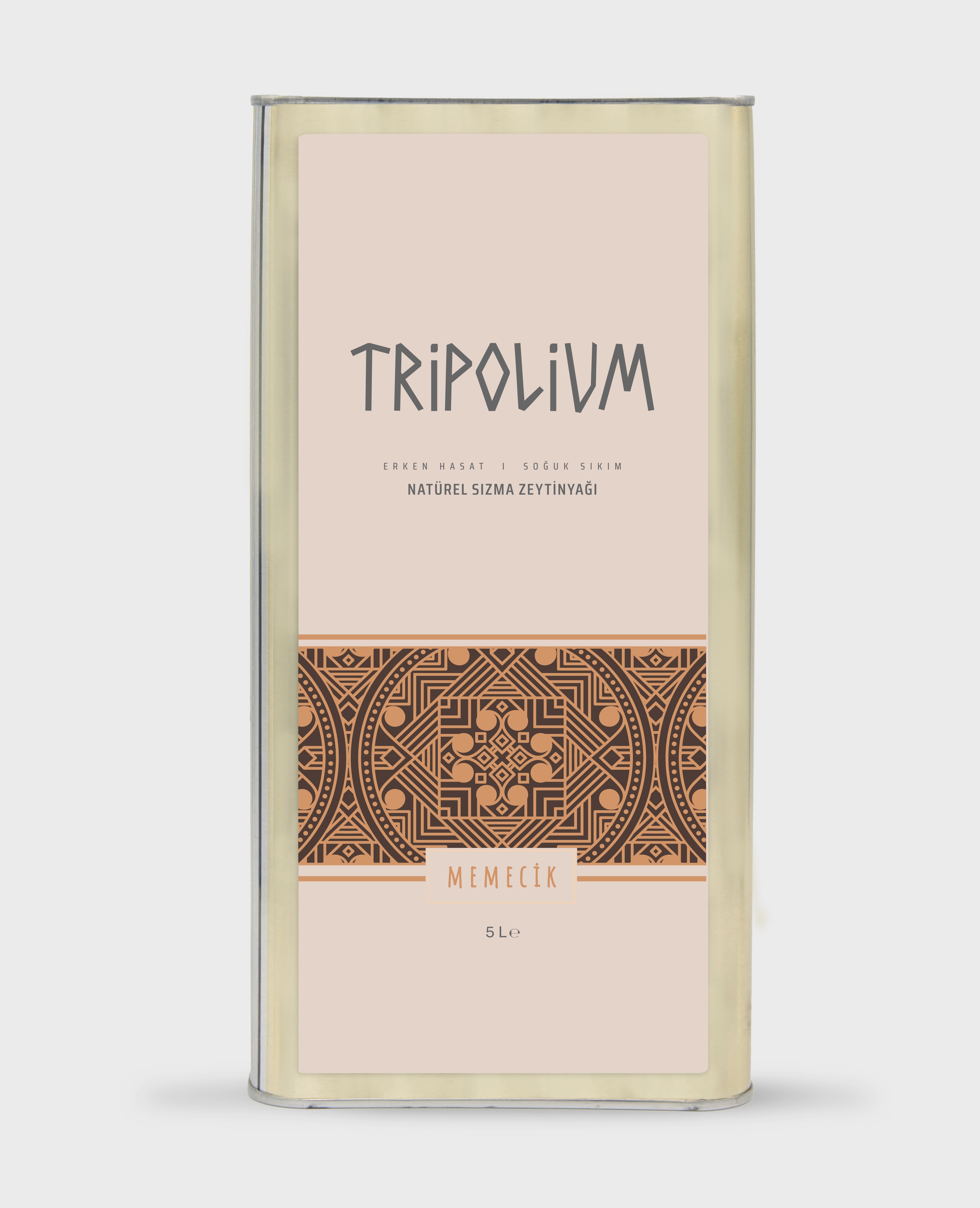Tripolium Premium Memecik Erken Hasat Natürel Sızma Zeytinyağı — 5 L zeytinyağı, çicek balı, bal