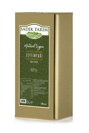 Natural Sızma 02.01.2023 Erken Hasat Soğuk Sıkım Zeytinyağı 5 L ( Teneke ) zeytinyağı, çicek balı, bal