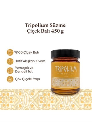 Tripolium Süzme Çiçek Balı – 450 g