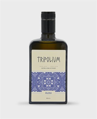 Tripolium Agora Erken Hasat Soğuk Sıkım Natürel Sızma Zeytinyağı – 500 ml zeytinyağı, çicek balı, bal