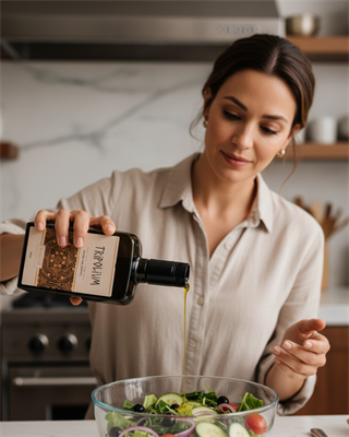 Tripolium Premium Memecik Erken Hasat Natürel Sızma Zeytinyağı – 250 ml