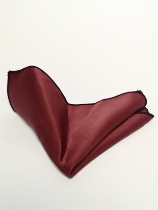 Bordo Saten Damatlık Papyon Takımı | Agustini