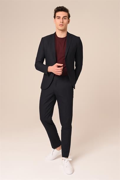 Lacivert Renk 2Li Takım Elbise,Spor Slim Fit | Agustini