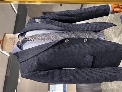 Lacivert Renk Blazer Tek Ceket Slim Fit | Agustini