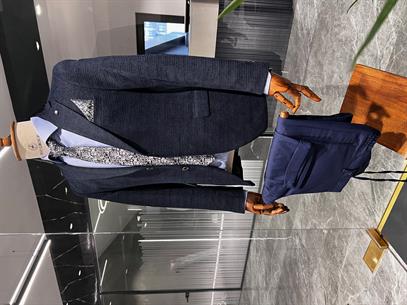 Lacivert Renk Blazer Tek Ceket Slim Fit | Agustini