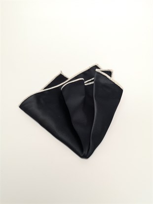 Lacivert Saten Papyon Set | Agustini