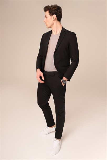 Siyah Takım Elbise,Slim Fit | Agustini