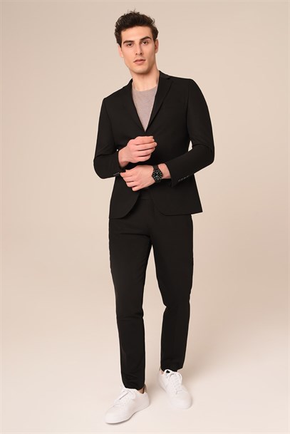 Siyah Takım Elbise,Slim Fit | Agustini