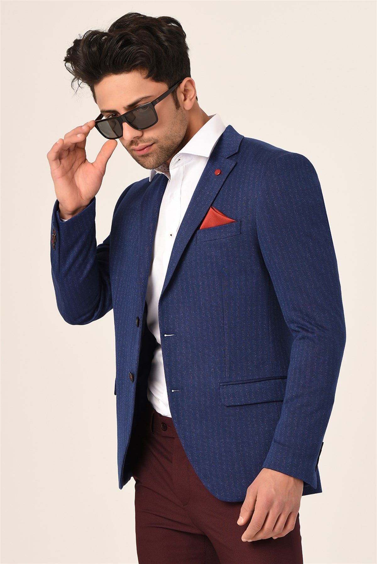 Açık Lacivert,Blazer Tek Ceket Mono Yaka Slim Fit | AgustiniCEKETAGUSTİNİCk1052AGUSTİNİAçık Lacivert,Blazer Tek Ceket Modelleri ve Fiyatları | Agustini