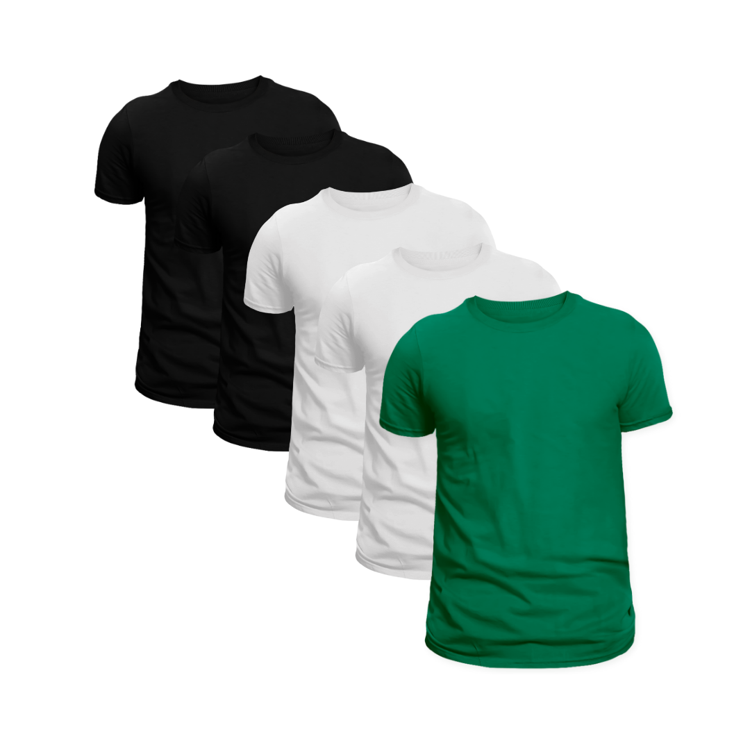 Erkek Tişört Erkek Çoklu Standart Kesim Unisex Bisiklet Yaka %100 Pamuk 5'li Tişört PaketiT-SHİRTAGUSTİNİTsh2011AGUSTİNİErkek Tişört Erkek Çoklu Standart Kesim Unisex Bisiklet Yaka %100 Pamuk 5'li Tişört Paketi