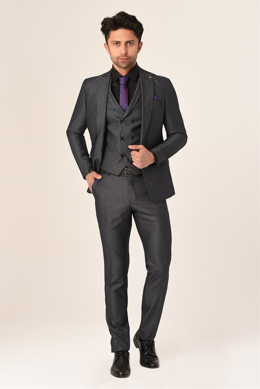Gri Armürlü Yelekli Erkek Yeni Nesil Takım Elbise Slim Fit | AgustiniTAKIM ELBİSEAGUSTİNİYtk1302AGUSTİNİGri Armürlü Yelekli Erkek Yeni Nesil Takım Elbise Slim Fit | Agustini