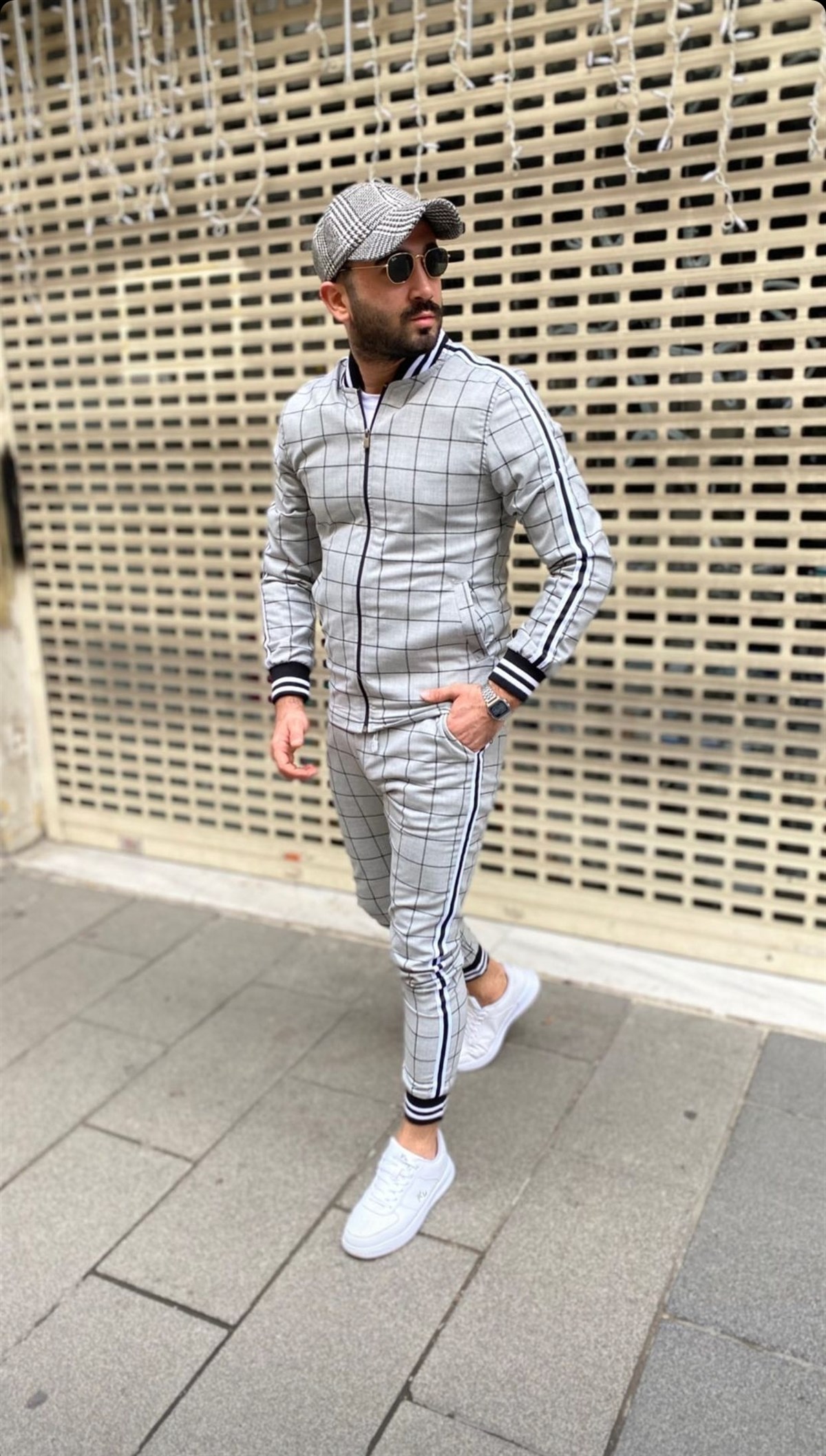 Gri Ekose Spor Takım | AgustiniSPOR TAKIMAGUSTİNİSpt1063AGUSTİNİGri Renk Ekose Spor Takım Modelleri ve Fiyatları | Agustini