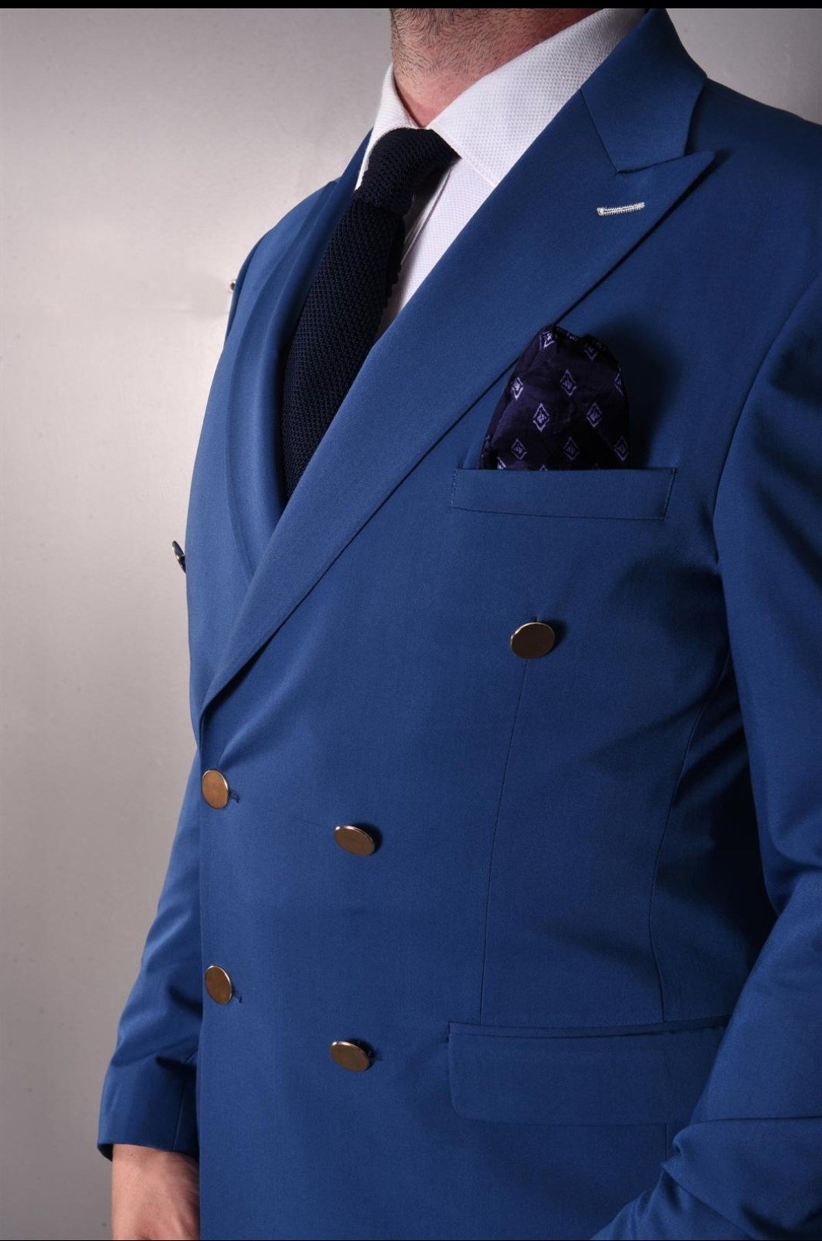 İndigo Mavi Kruvaze Takım Elbise Modelleri ve Fiyatları | Agustini
