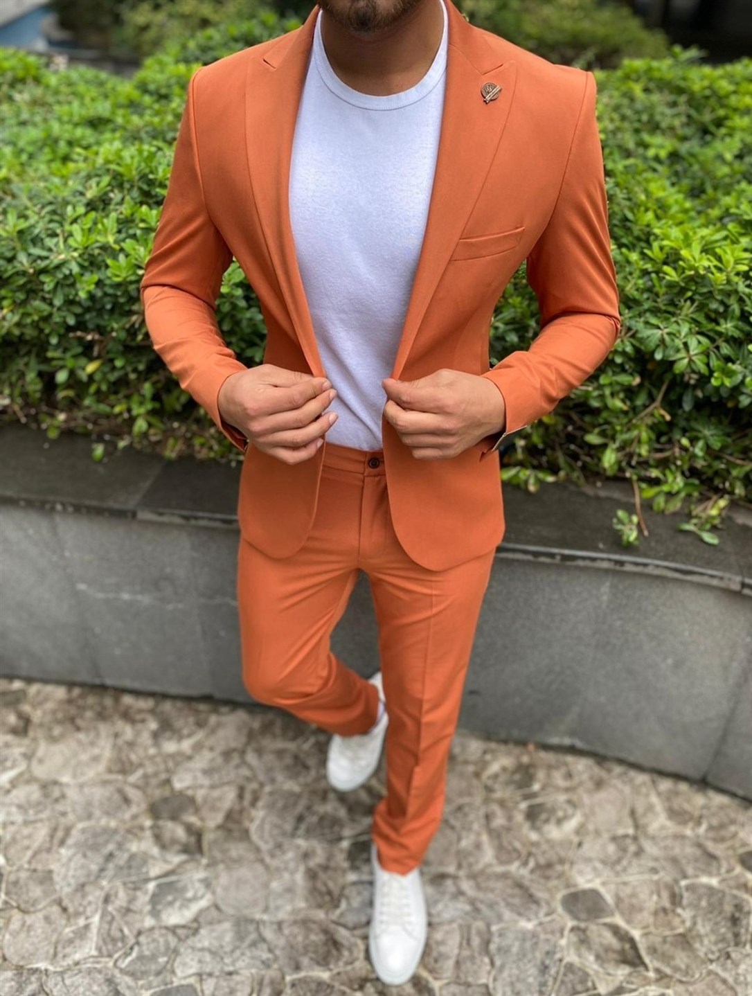 Kiremit Renk Spor Takım Elbise Sivri Yaka Slim Fit | AgustiniTAKIM ELBİSEAGUSTİNİTk1403AGUSTİNİKiremit Renk Spor Takım Elbise Sivri Yaka Slim Fit | Agustini