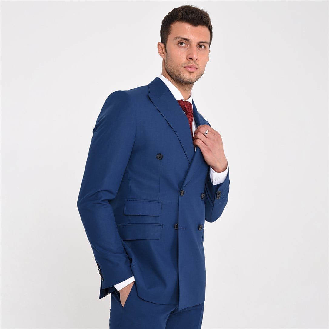Lacivert Kruvaze Sivri Yaka Slim Fit Takım Elbise | AgustiniTAKIM ELBİSEAGUSTİNİTk1411AGUSTİNİLacivert Kruvaze Sivri Yaka Slim Fit Takım Elbise | Agustini