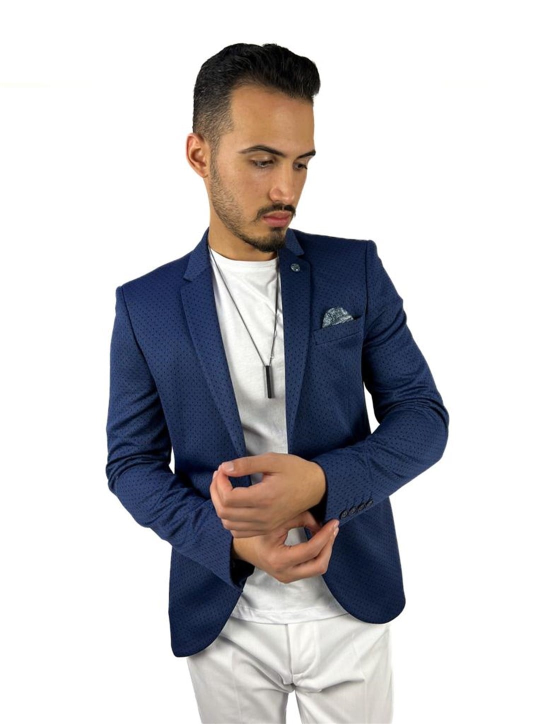 Lacivert,Yarım Astar Blazer Tek Ceket Mono Yaka Slim Fit | AgustiniCEKETAGUSTİNİCk1048AGUSTİNİLacivert,Blazer Tek Ceket Modelleri ve Fiyatları | Agustini