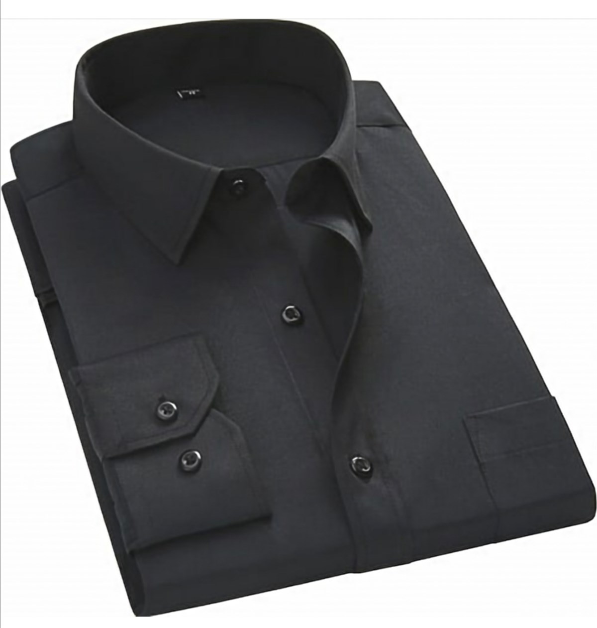 Siyah Klasik Kesim Gömlek Modelleri ve Fiyatları | Agustini