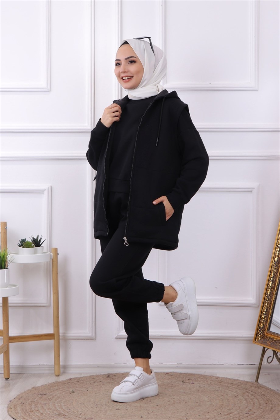 3 Lü Takım Siyah
