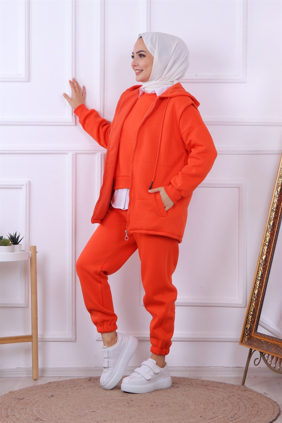 3 Lü Takım Turuncu