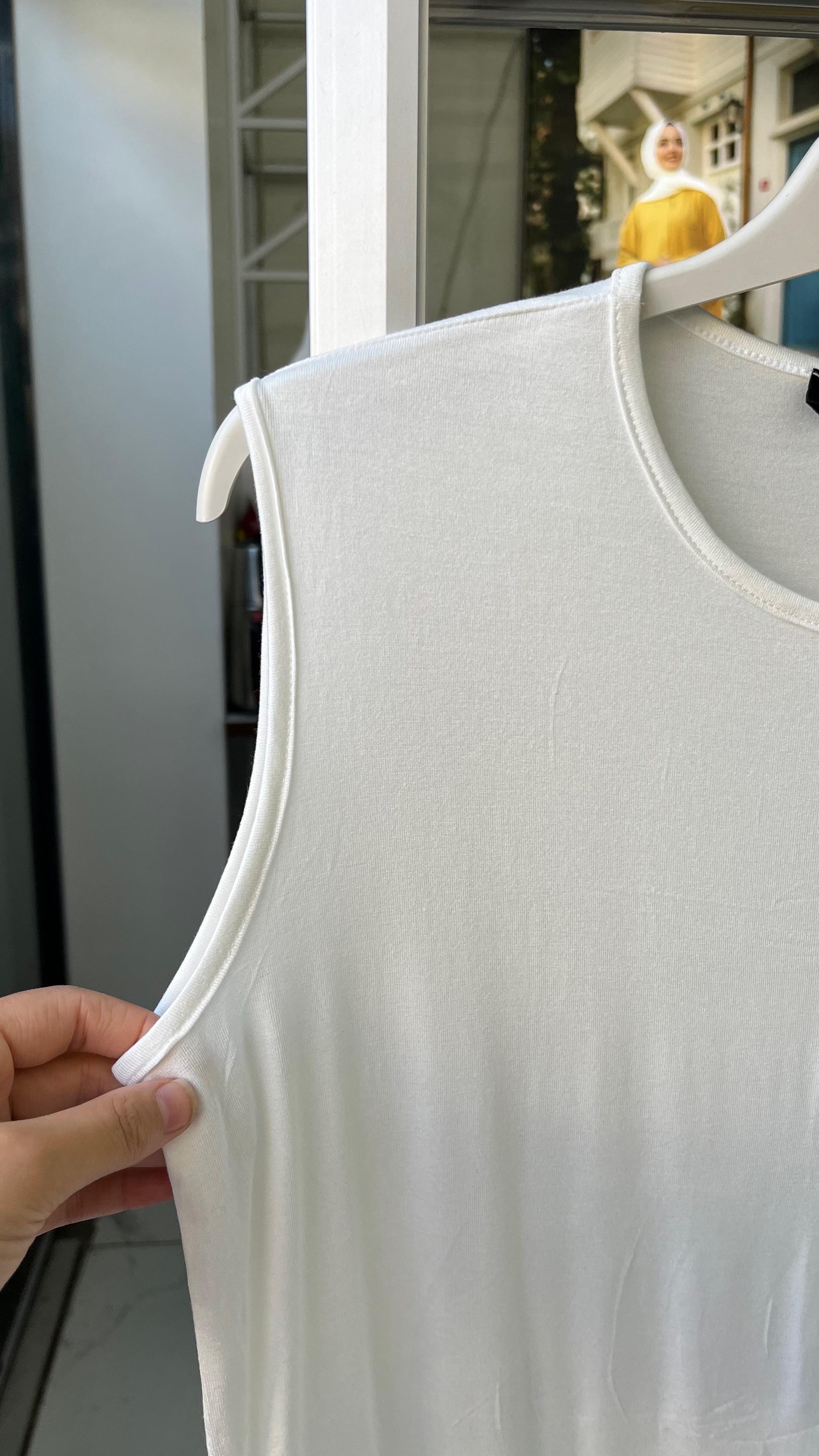 Altı Pileli İçlik Krem