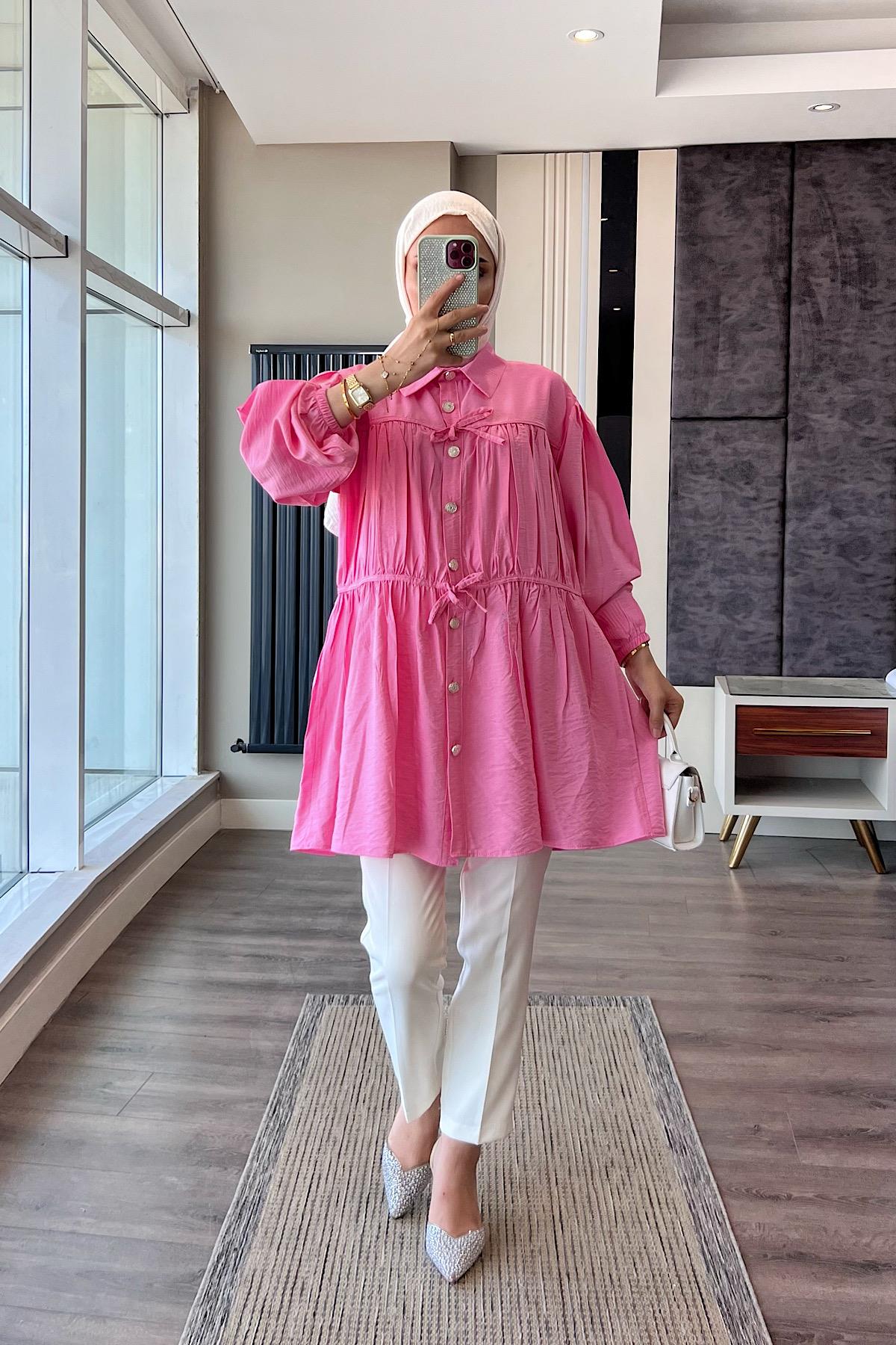 Modal Tunik Pembe