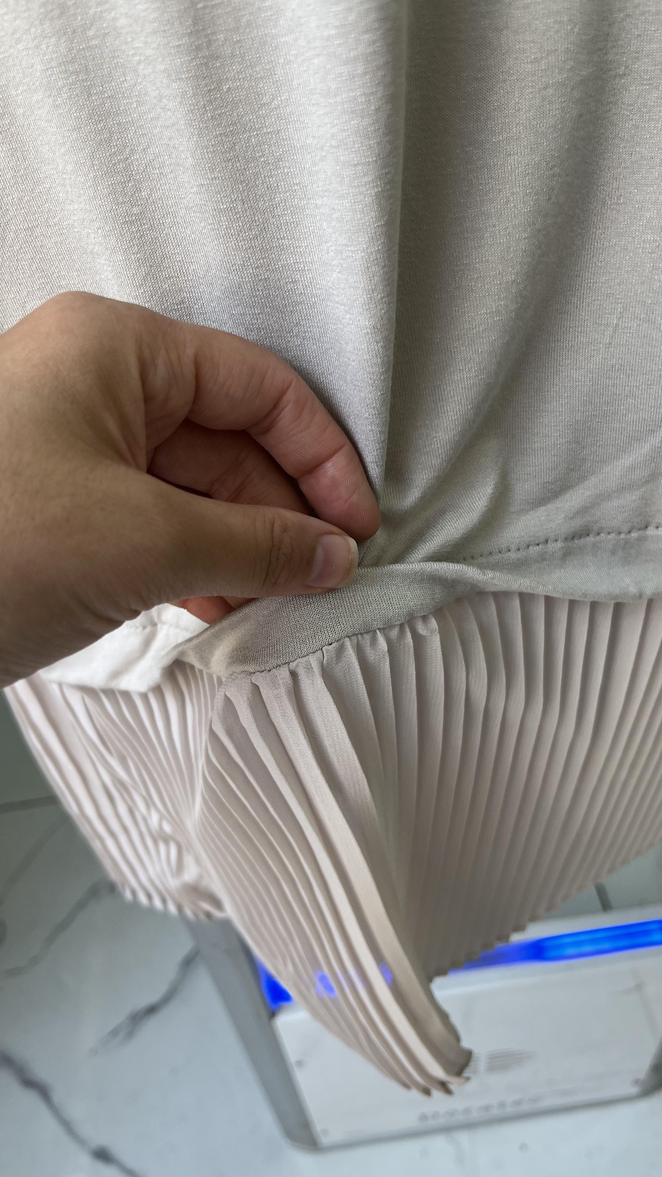 Altı Pileli İçlik Bej