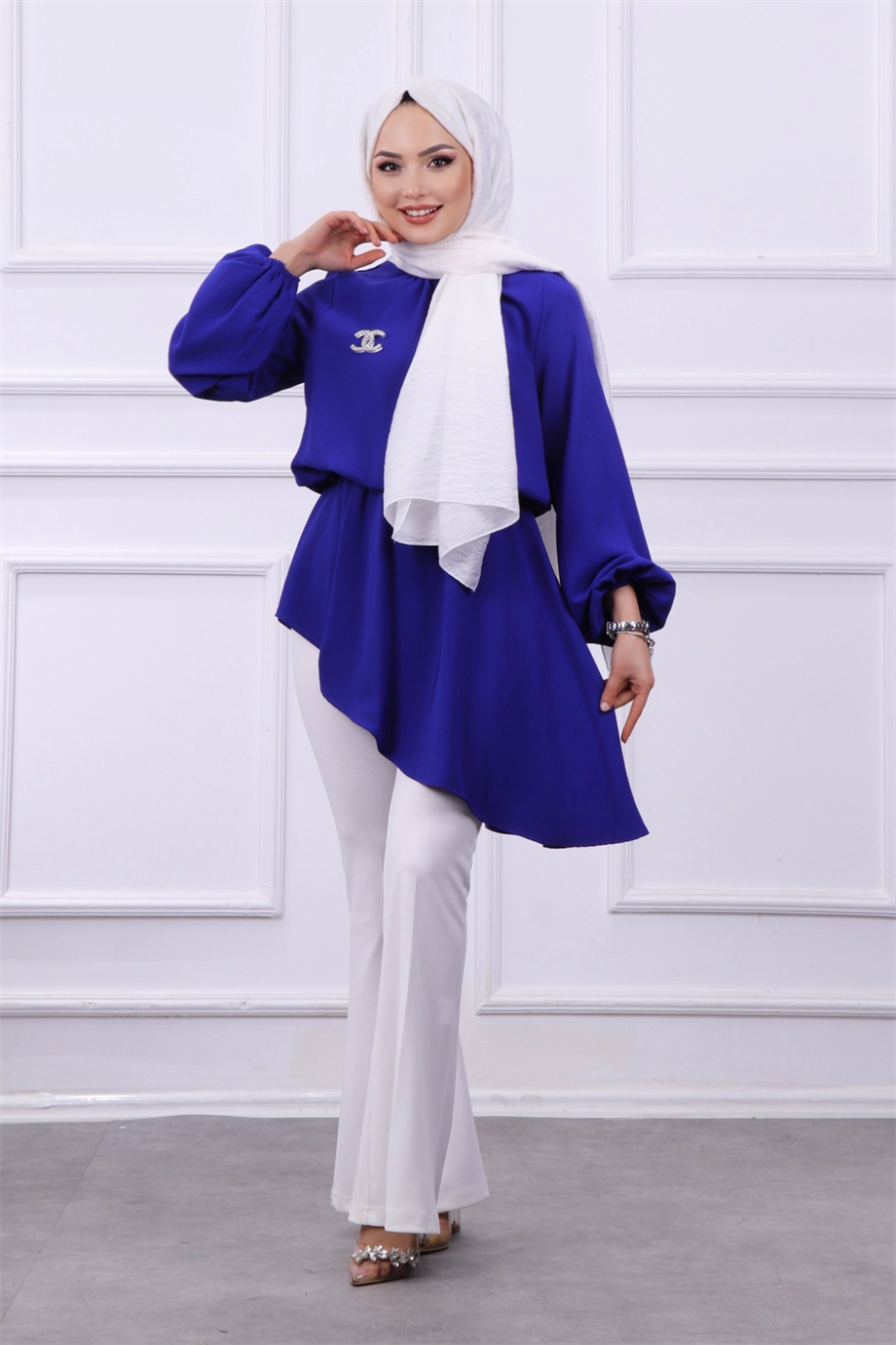 Asimetrik Tunik Saks
