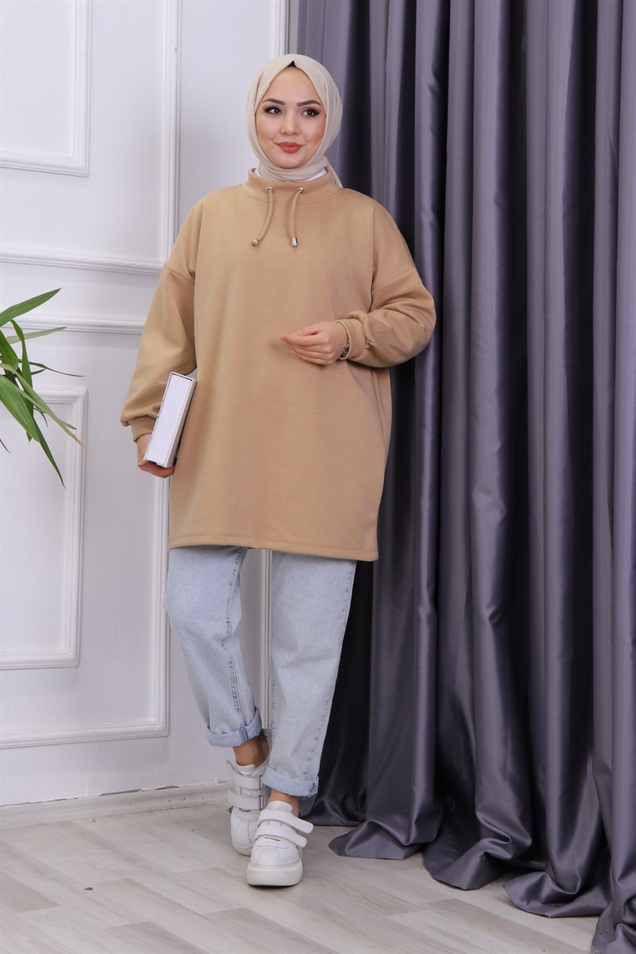 Balıkçı Yaka Skuba Tunik