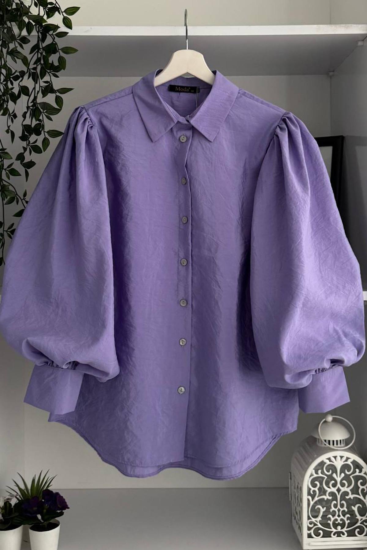 Balon Kol tunik Lila 