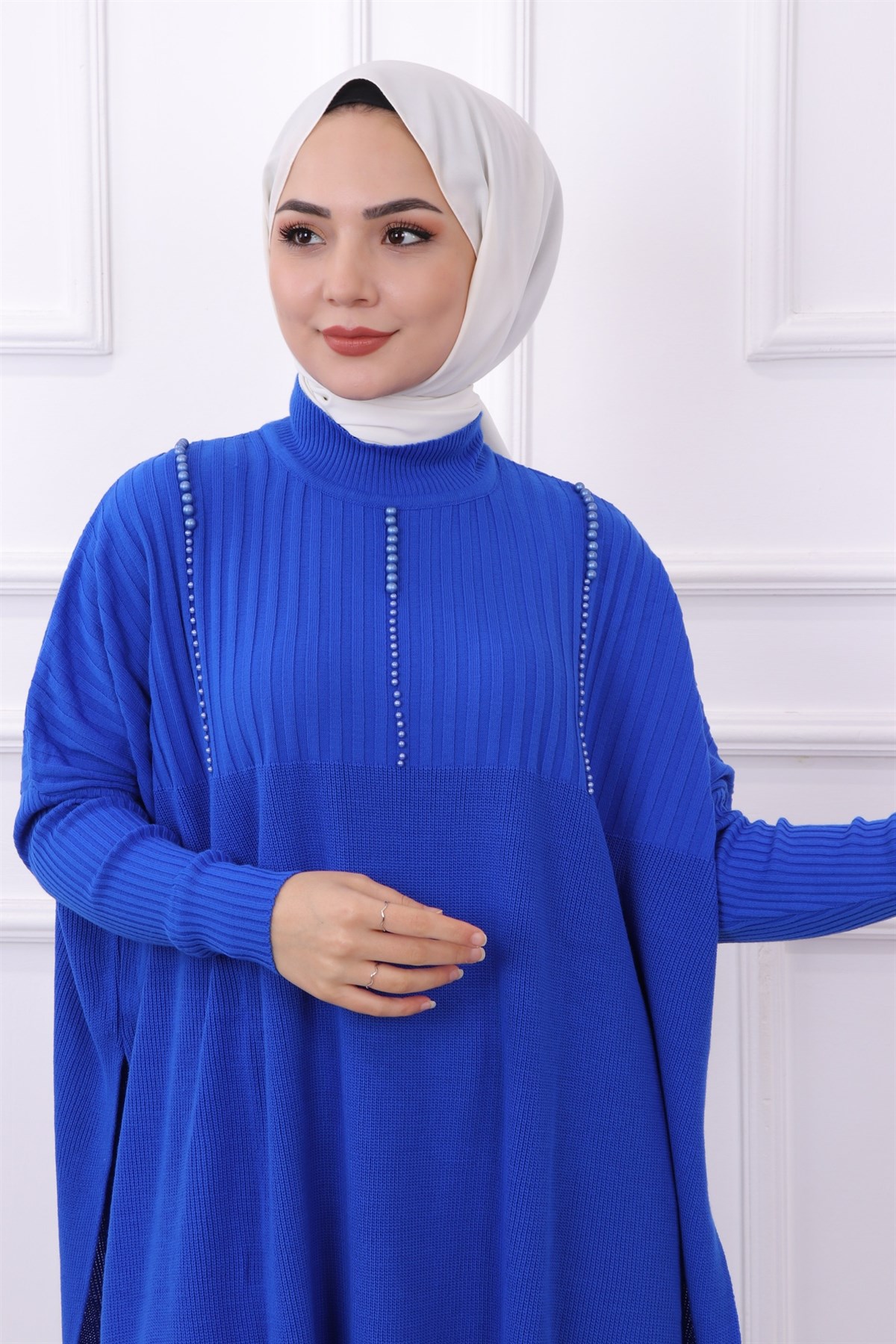 Boncuklu Triko Tunik
