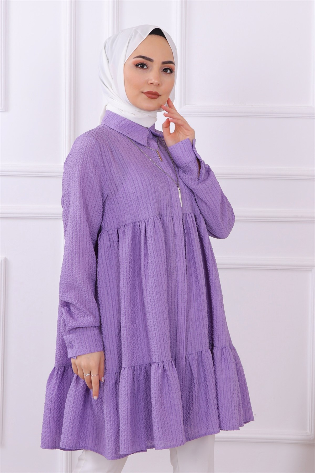 Bürümcük Tunik Mor