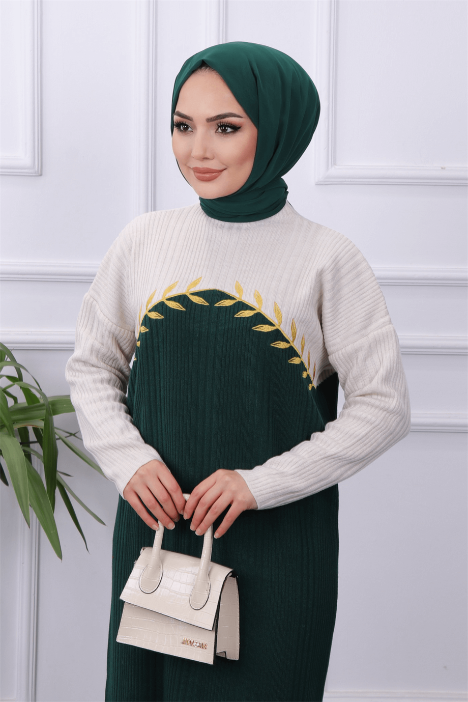 Çalıkuşu Elbise Krem