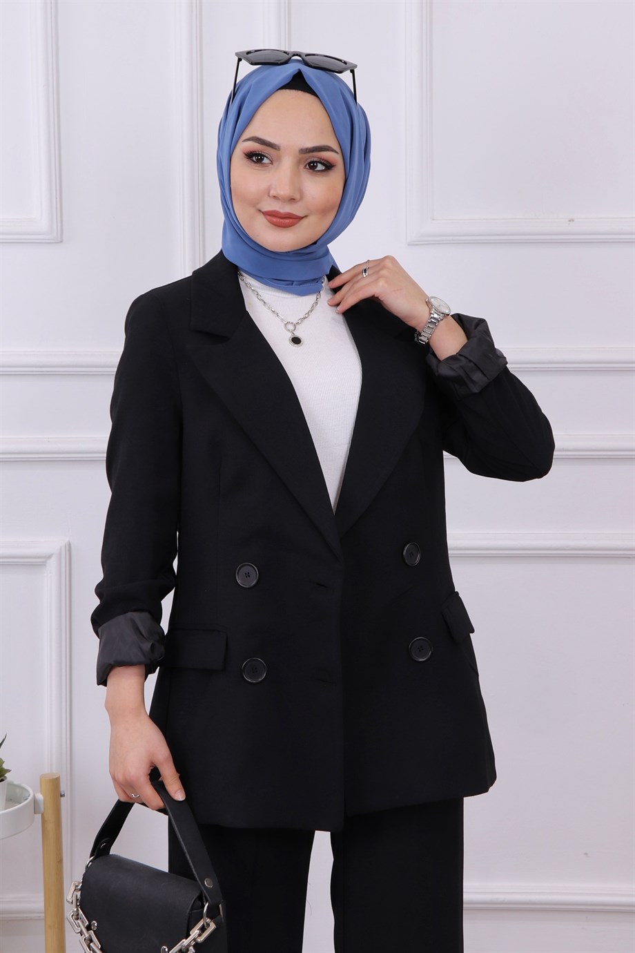 Ceketli Takım Siyah