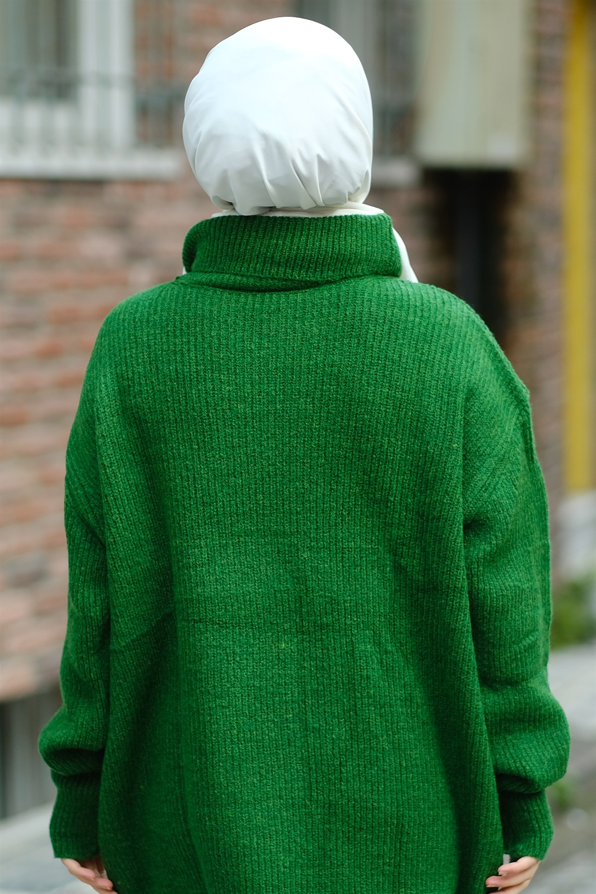 Degaje Yaka Tunik Yeşil