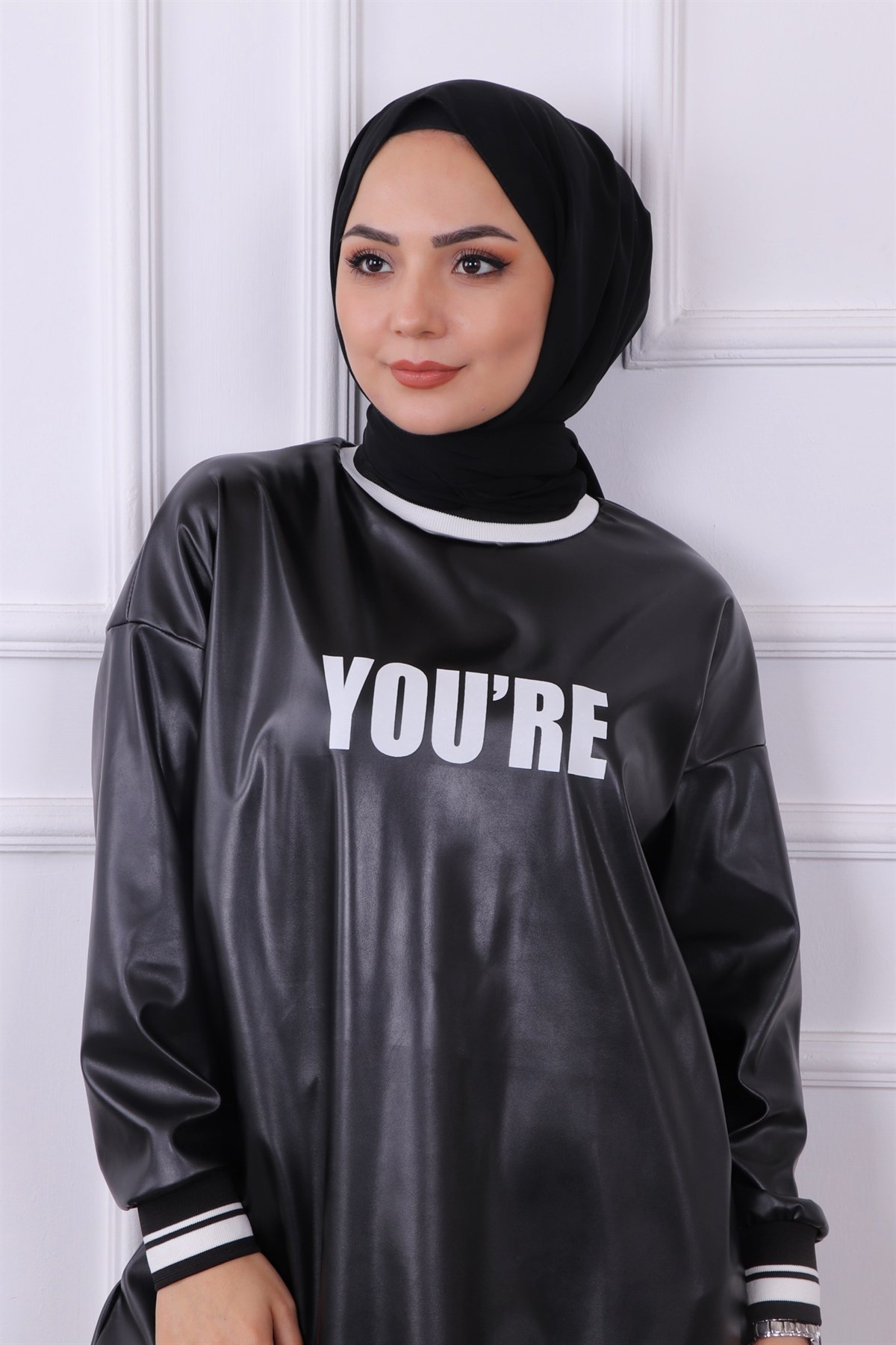 Deri Tunik Siyah